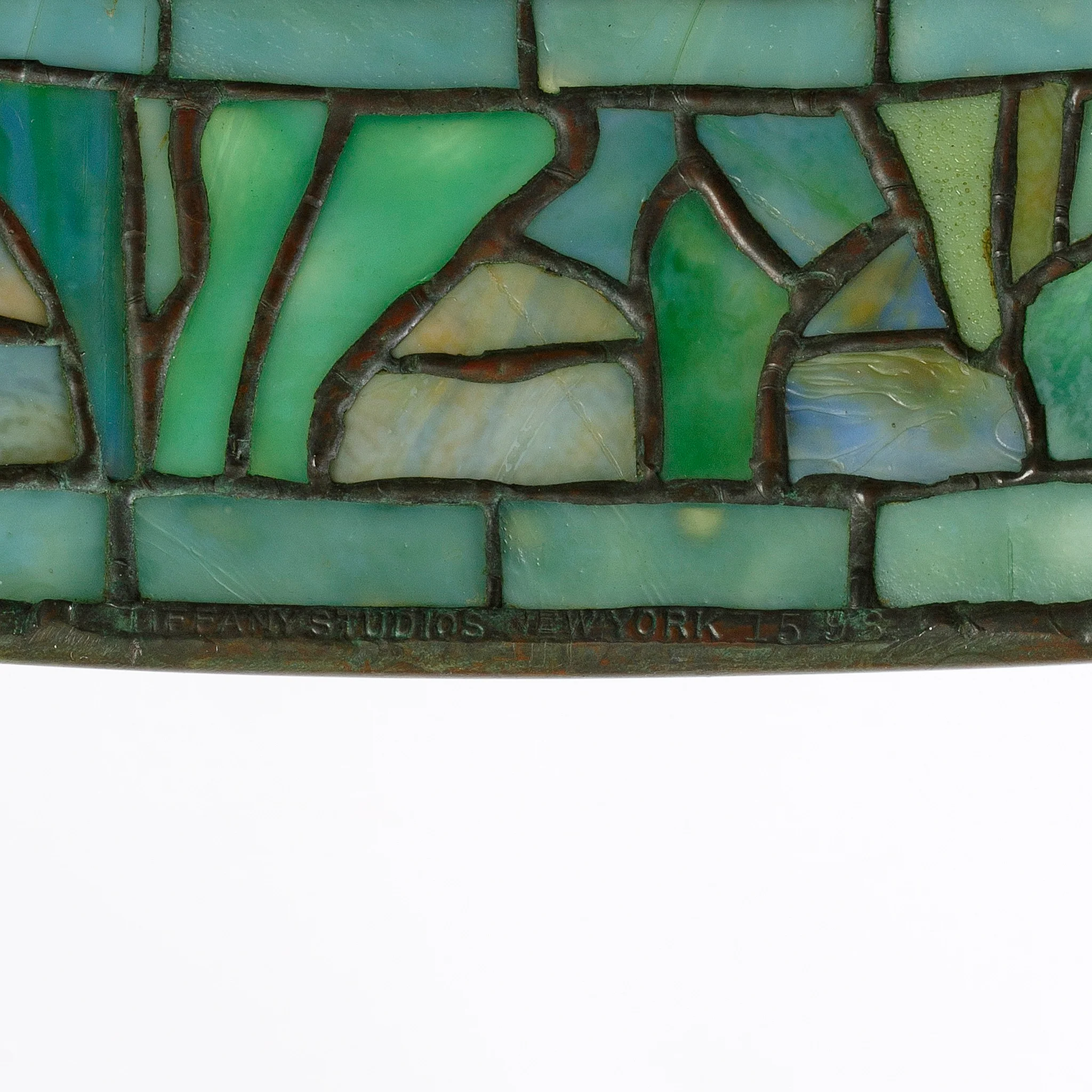 Tiffany Studios New York Pair of "Oriental Poppy" Table Lamps - Image 10