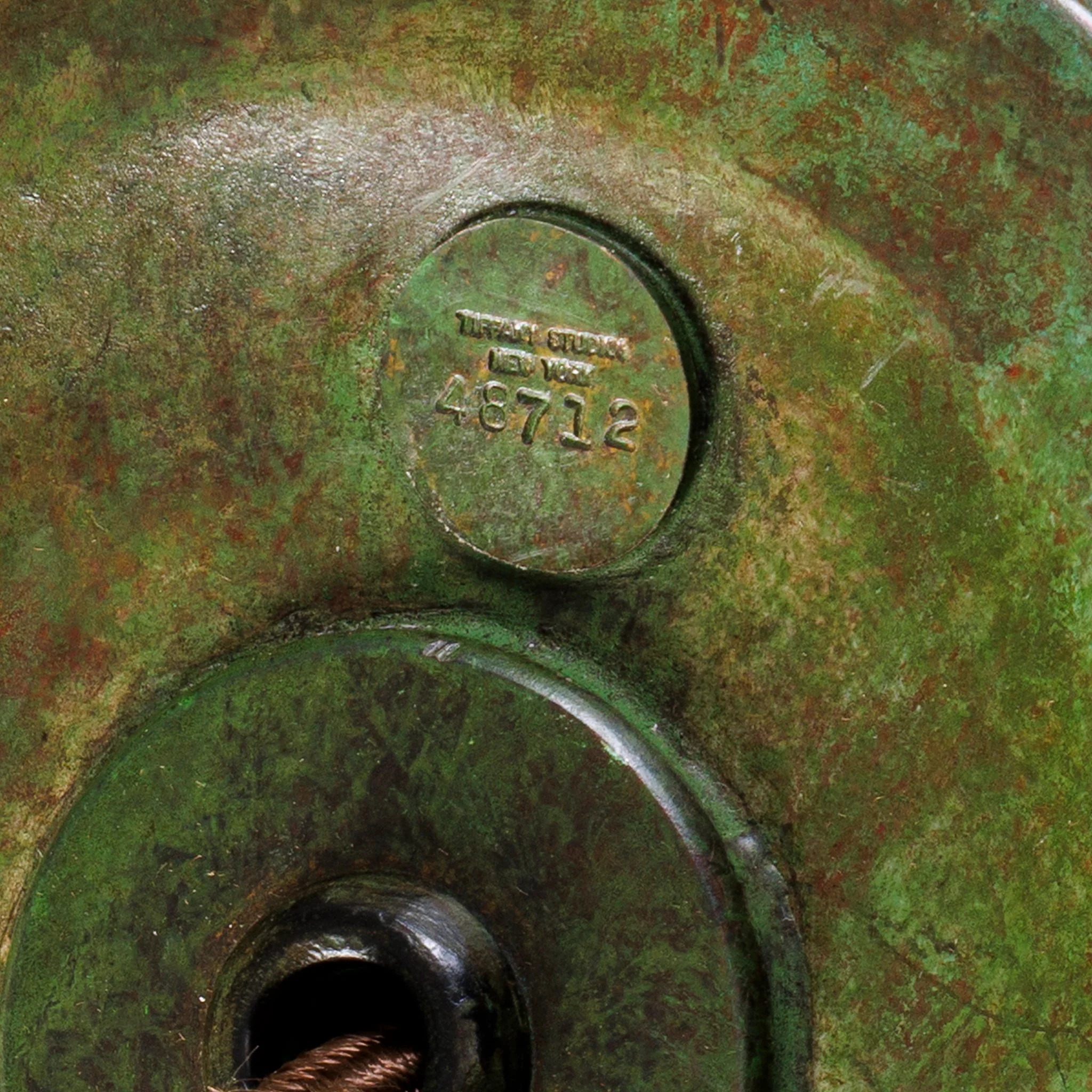 Tiffany Studios New York "Peacock" Table Lamp - Image 10