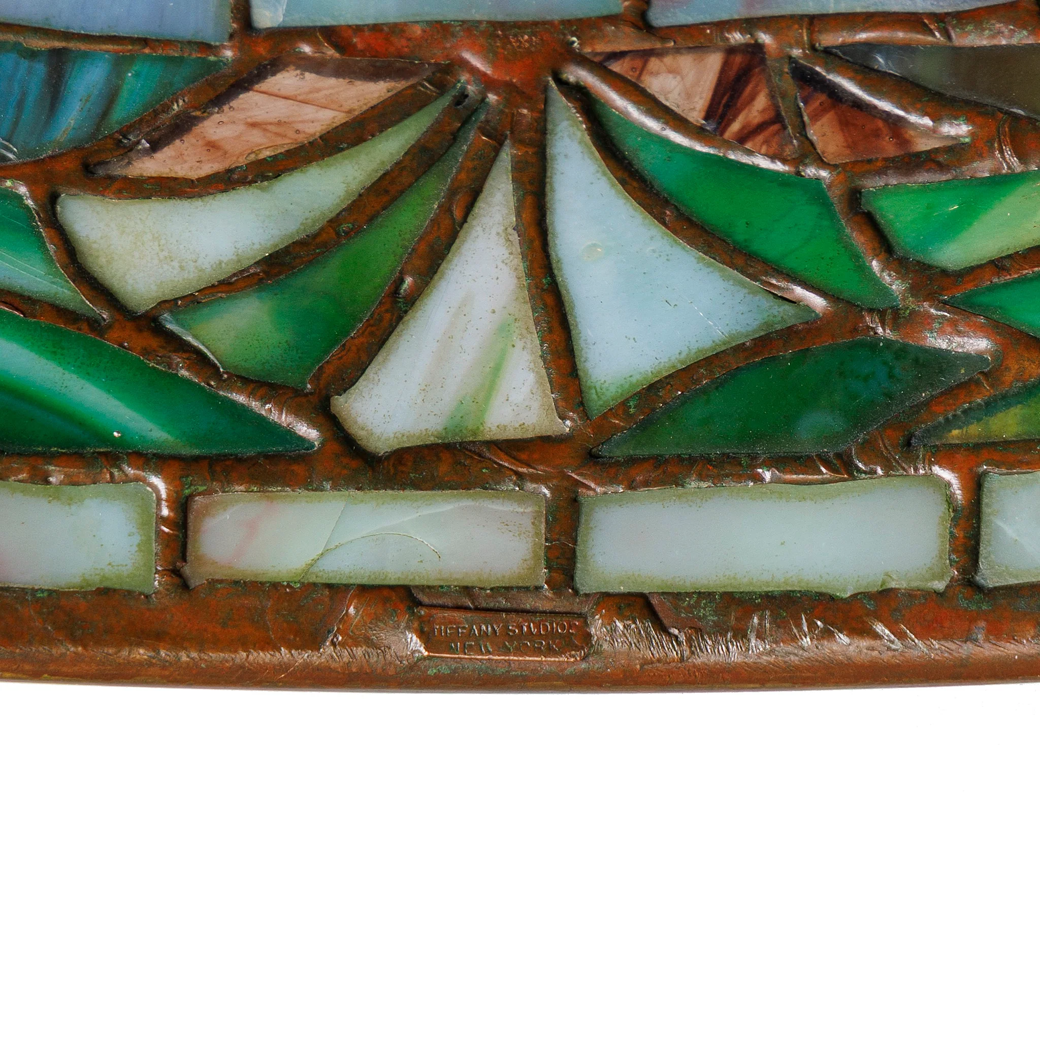 Tiffany Studios New York "Peacock" Table Lamp - Image 12