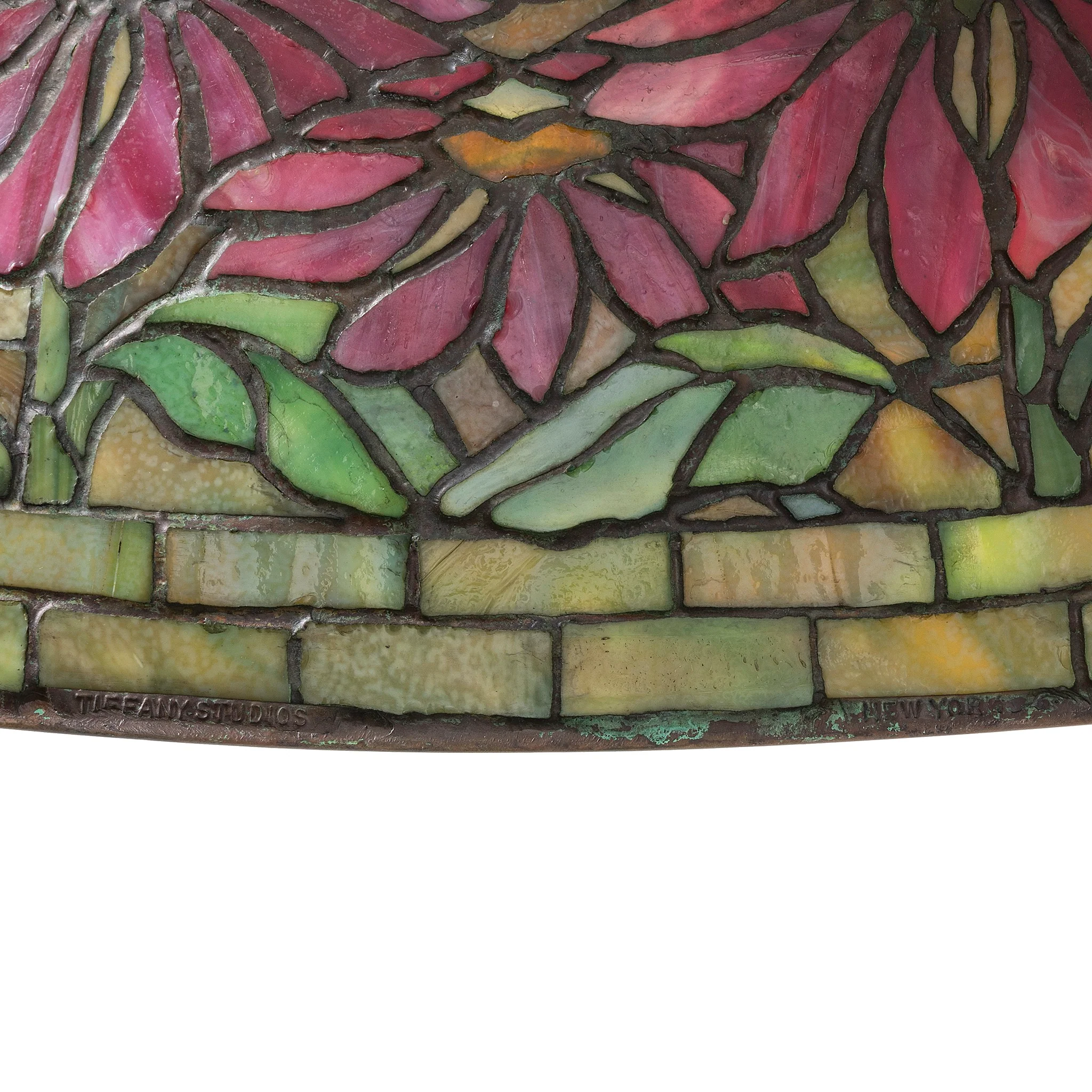 Tiffany Studios New York "Poinsettia" Table Lamp - Image 7