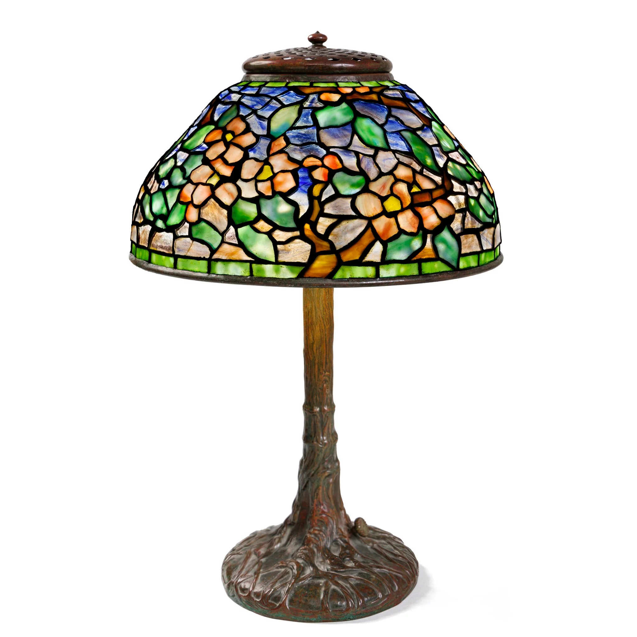 Tiffany Studios New York "Pony Apple Blossom" Table Lamp - Image 4